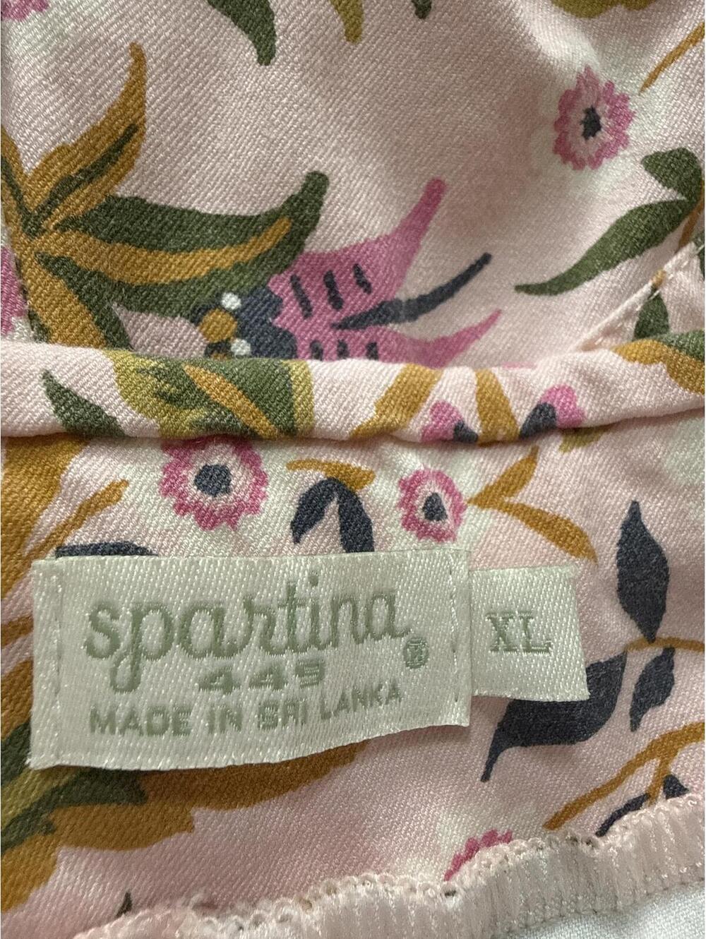 Spartina 449 Floral Print Stretch Pants Size XL - Picture 5 of 7